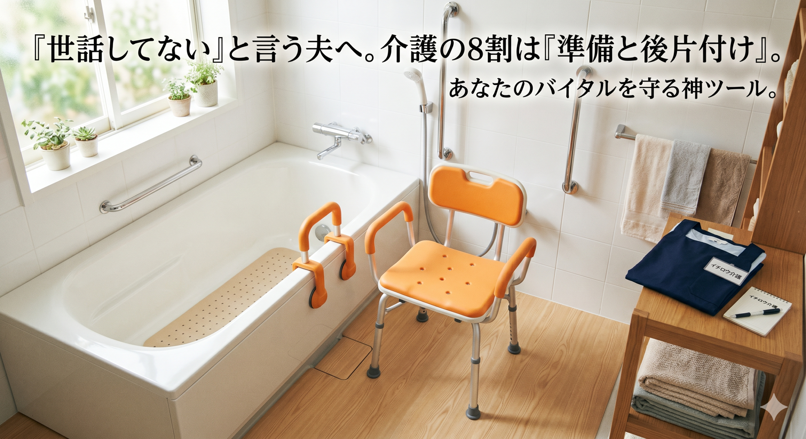 「世話をかけることはない」の言葉に潜む、介護の「見えない重労働」――あなたが知らない、お風呂の舞台裏とケアラーの悲鳴